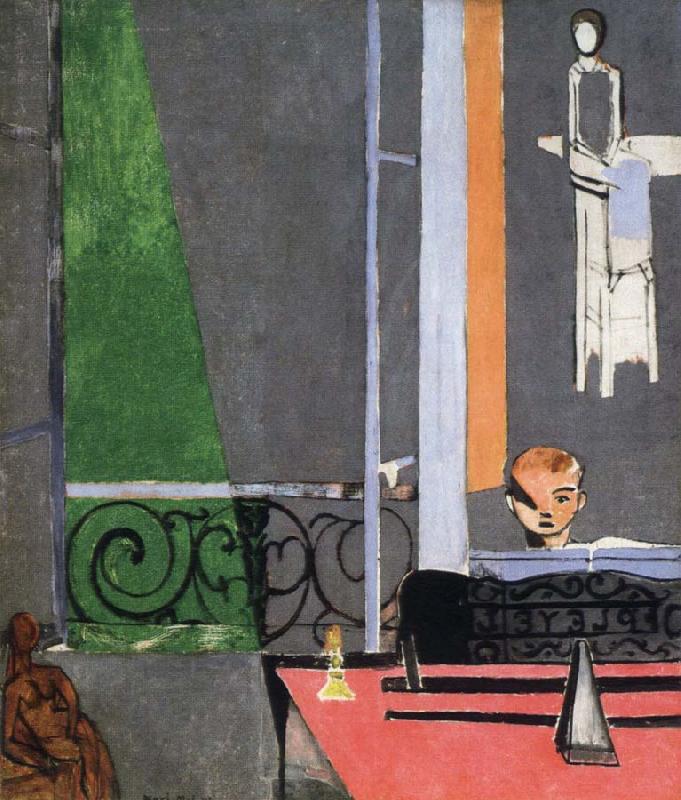 Henri Matisse the piano lesson oil painting image